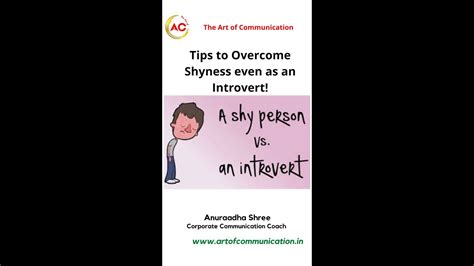 How To Be Less Shy Tips To Overcome Shyness Even As An Introvert Youtube