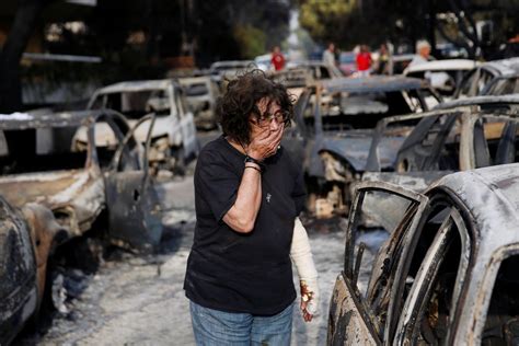 Greek Wildfires Kill 79 Hugging Bodies Of Families Found Near Beach