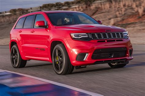 2018 Jeep Grand Cherokee Trackhawk First Drive Fastest Suv Carries A