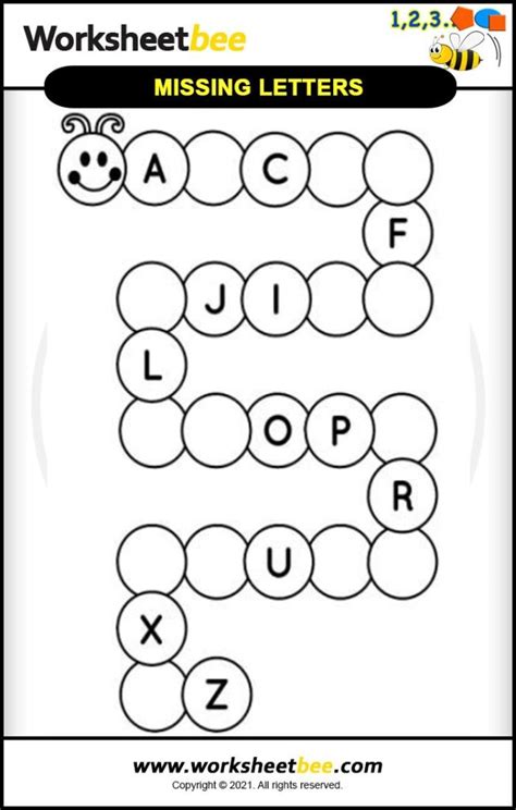 Jan 04, 2020 · this bill worksheet printable will work hand in hand with the other printables in the mini finance binder. Printable Missing Letter Tracing Worksheet for kids ...