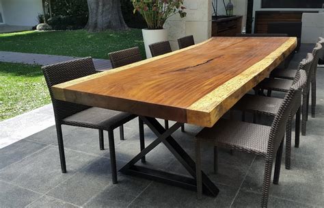 Parota Wood Outdoor Furniture High Quality Modern Design Mexico
