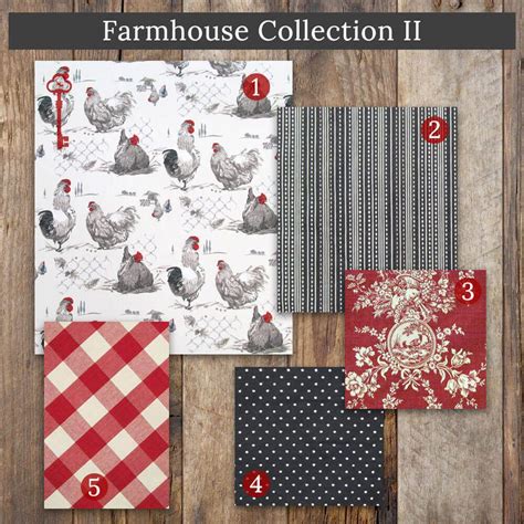 Fabric Curations Farmhouse Collection Ii Chameleon Style