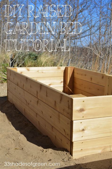 These were really easy to make. 33 Shades of Green: Easy DIY Raised Garden Bed Tutorial