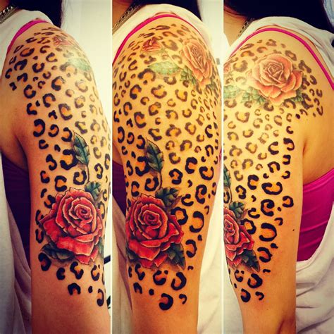 Cute Leopard Print Tattoos