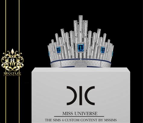 Dic Miss Universe Crown At Mssims Lana Cc Finds