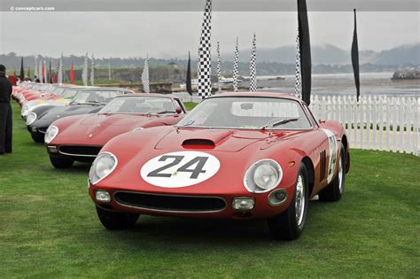 In 1963 steps were made to as homologation stated, the 1964 gto chassis had to remain the same as the first design. 1964 Ferrari 250 GTO at the 61st Pebble Beach Concours d'Elegance