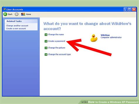 How To Create A Windows XP Password Steps With Pictures