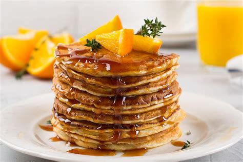 Orange Pancakes Recipe Orange You Glad You Found This Easy Orange