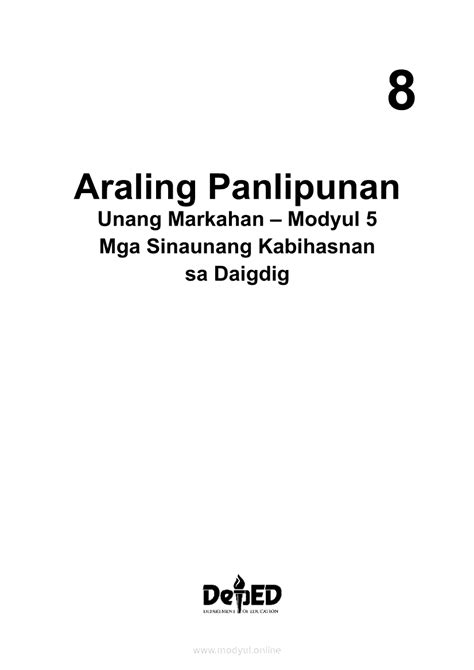 Grade Araling Panlipunan Q Ep Pinagmulan Ng Pagkakabuo Ng Pilipinas Images And Photos Finder