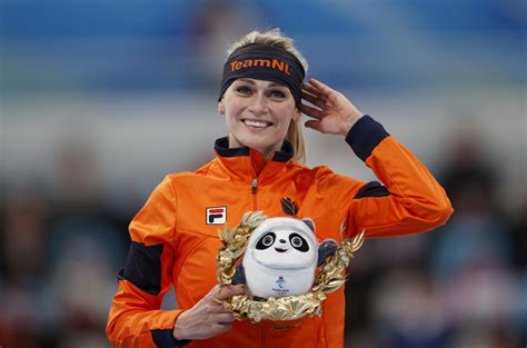 Dutch Speed Skater Schouten Snatches Women S 3 000m Gold With New Olympic Record Cn
