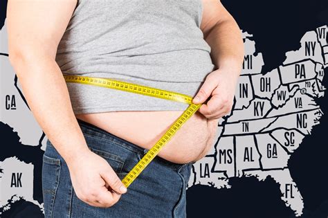 These Are The 10 Most Obese States In The Us Based On Cdc Data