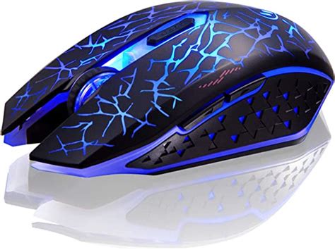 Tenmos K6 Wireless Gaming Mouse Rechargeable Silent Led Optical