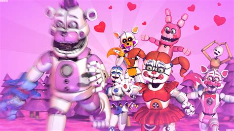 Fnaf Love Is In The Air By Puppetio On Deviantart