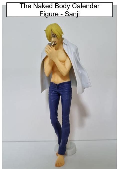 One Piece The Naked Body Calendar Figure Sanji Hobbies Toys Memorabilia