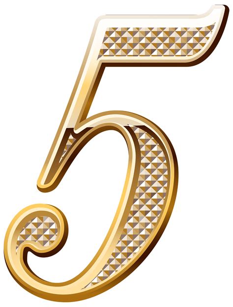 Glitter Number 7 Png