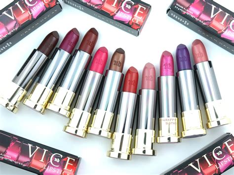 Urban Decay Vice Lipstick Review And Swatches The Happy Sloths