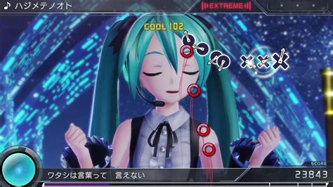 Ps5 4k60 Hatsune Miku Project Diva X ハジメテノオト Hajimete No Oto