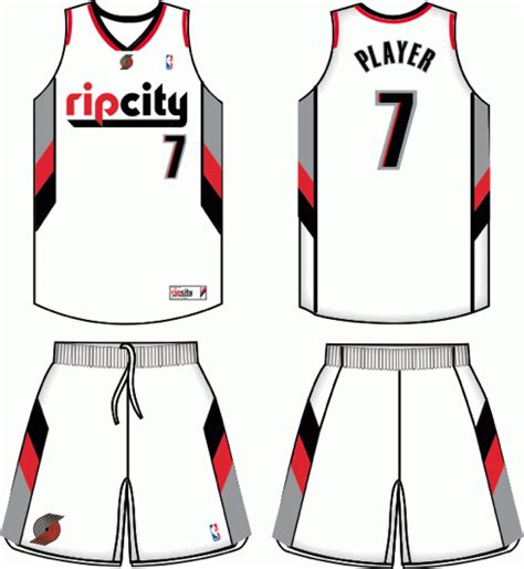 Damian lillard #0 portland trail blazers basketball men stitched jerseys. Image - Portland Trail Blazers rip city uniform.gif ...