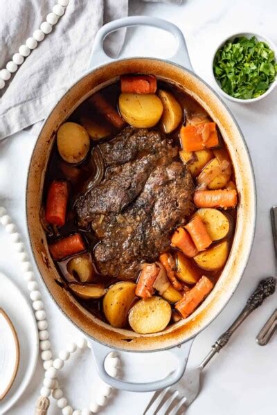 Best Dutch Oven Pot Roast Recipe House Of Nash Eats