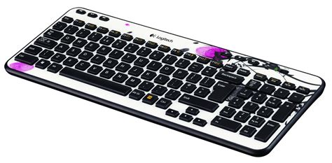 Logitech K360 Fingerprint Flowers Tastatur Schnurlos Unify Ovp And Neu Ebay
