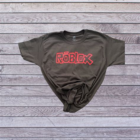 T Shirt Roblox Pour Filles T Shirt Kids Roblox T Shirt Etsy