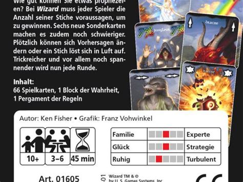 Dann abonniere den preisalarm für wizard: Wizard: Jubiläumsedition, Spiel, Anleitung und Bewertung ...