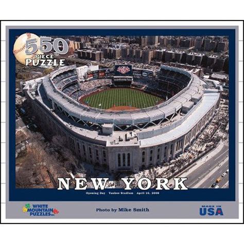 Yankee Stadium 550 Piece Puzzle History Was Teeming At The New Yankee