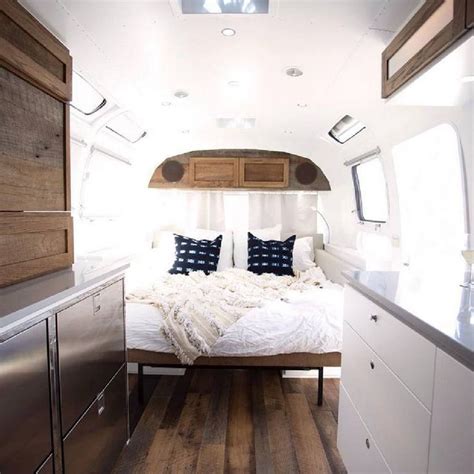 16 Awesome Rv Airstream Design For Your Travel Comfort Interior
