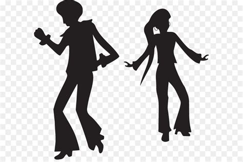 Dance Silhouette Clip Art Disco Dancer Silhouette Png Download 1084