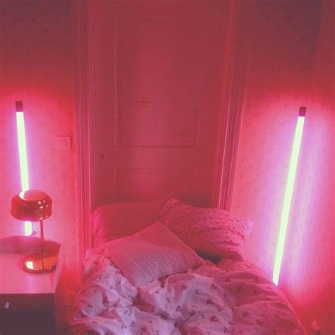 Led Light Room Aesthetic Red Ana Candelaioull