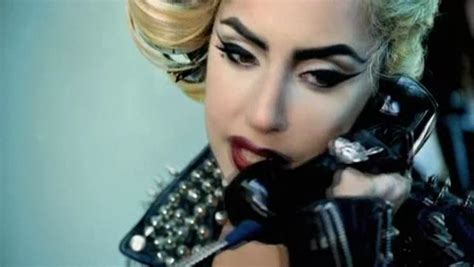 Lady Gaga Ft Beyonce Telephone Music Video Screencaps Lady Gaga