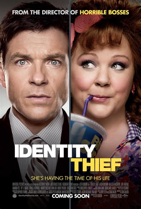 New One Sheet Poster For Seth Gordons Identity Thief Scannain