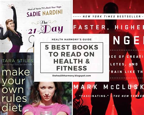 5 Best Books To Read On Health And Fitness Health Harmony