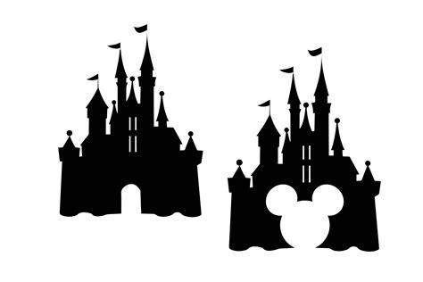 Disney castle svg Castle clipart Disney svg Disney dxf | Etsy
