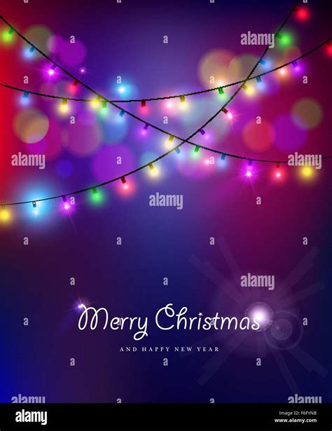 Ligths Christmas Stock Vector Images Alamy