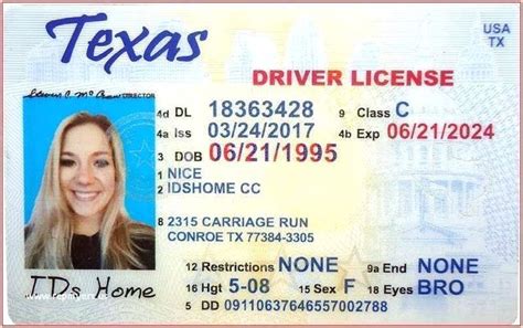 Best What Font Is Used On Texas Drivers License With New Ideas