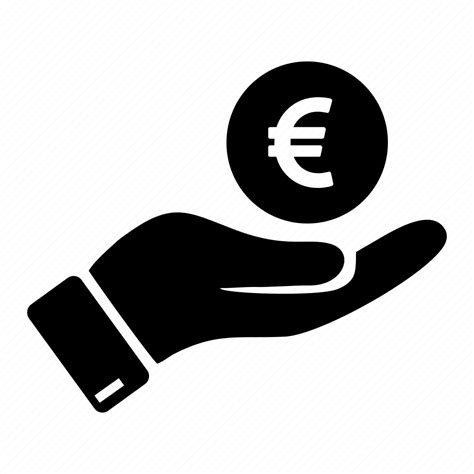 Euro Hand Money Icon Download On Iconfinder