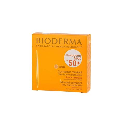 Bioderma Photoderm Compact Mineral Spf 50 Light 10 G 04 Oz