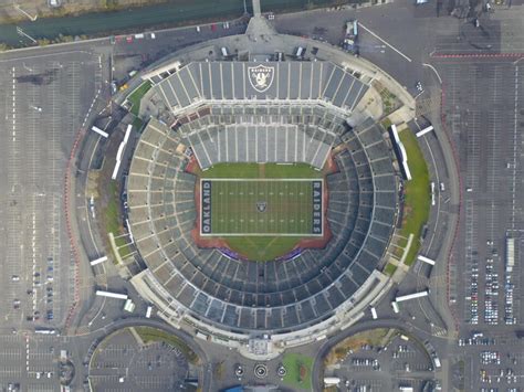Aerials Of Oakland Coliseum 22 Roaklandraiders