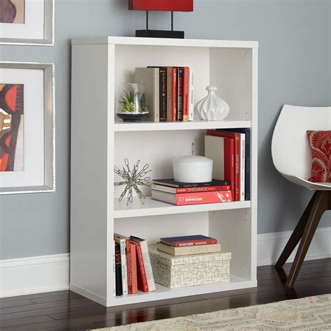 Closetmaid Premium White 3 Shelf Adjustable Bookcase White Ebay