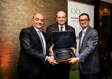 Arab Bank Ceo Nemeh Sabbagh Honored For His Distinguished Service To