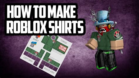 How To Make A Roblox Shirt Youtube