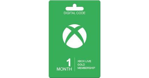Microsoft Xbox Live Gold Card 1 Month See Price