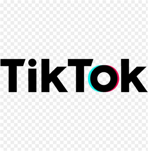 Tik Tok Text Logo PNG Transparent With Clear Background ID TOPpng