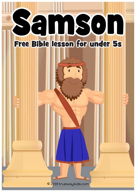 Pin On Samson Bible Lesson For Kids