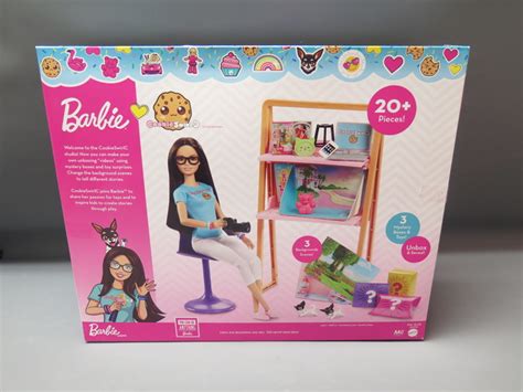 Mattel Barbie Cookie Swirl C Barbie Doll And Accessories Pink Bear Nib