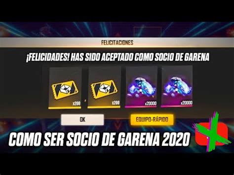 Free fire es un battle royale que tiene un objetivo muy sencillo: COMO SER SOCIO DE GARENA SIN SER FAMOSO EN YOUTUBE - COMO ...