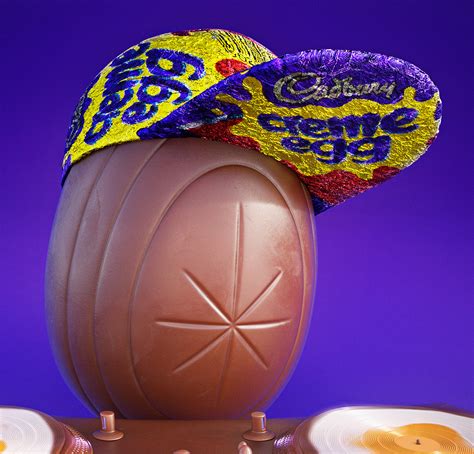 cadburys creme egg on behance