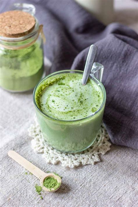 Matcha Green Tea Latte Antioxidant Rich Drink Perfect For Mornings