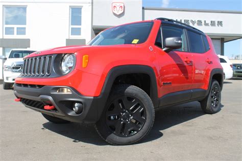 New 2018 Jeep Renegade Trailhawk 4x4 Heated Seats And Steering Wheel